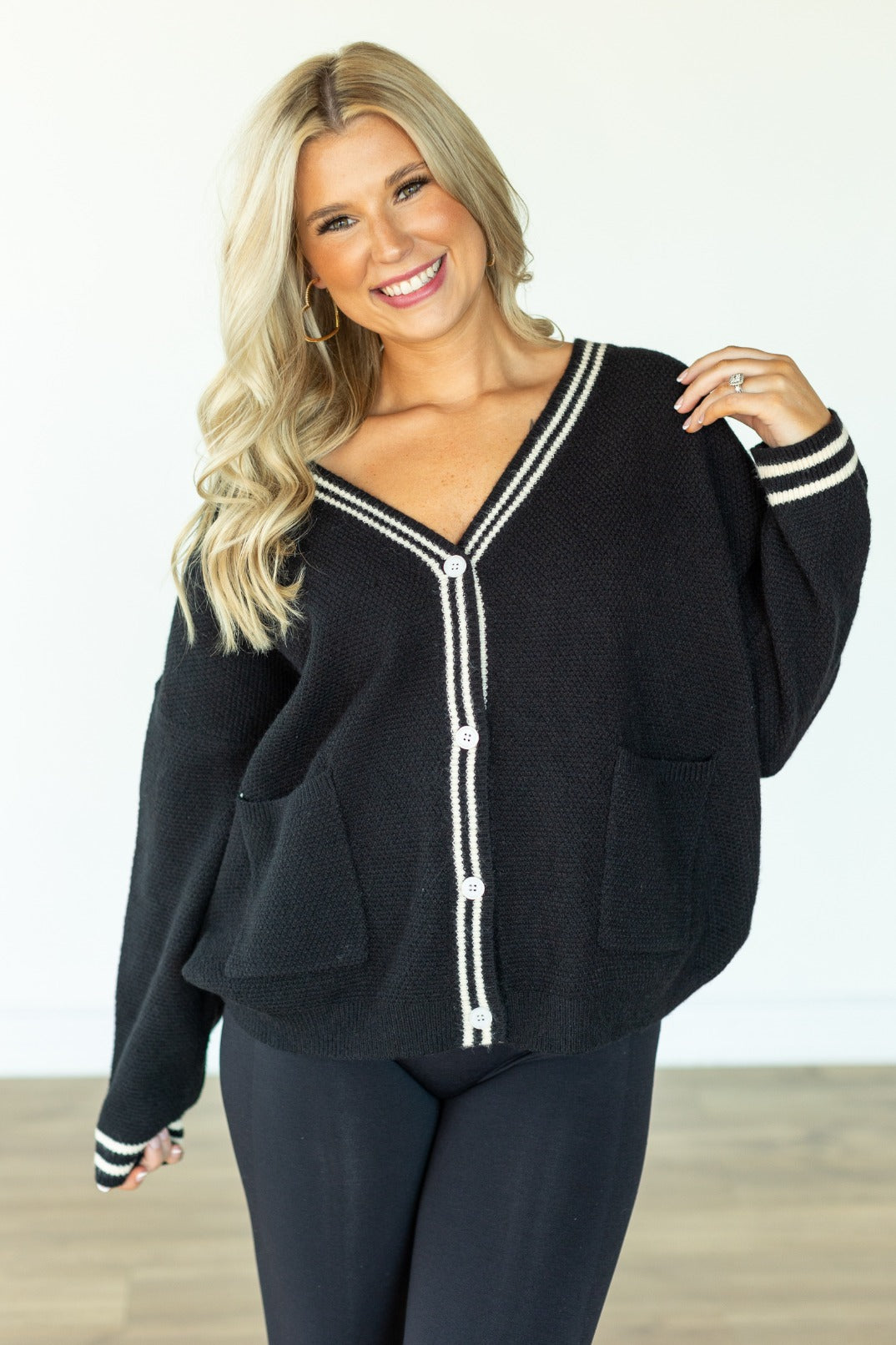 Grace's Go-To Cardigan - Black