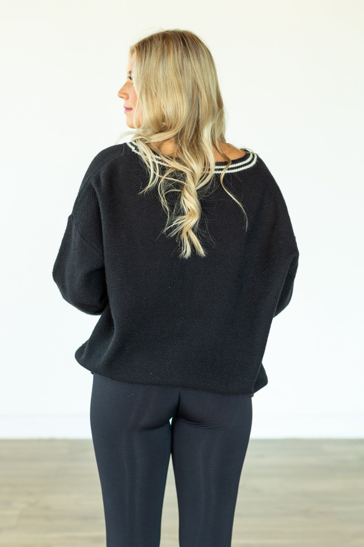 Grace's Go-To Cardigan - Black