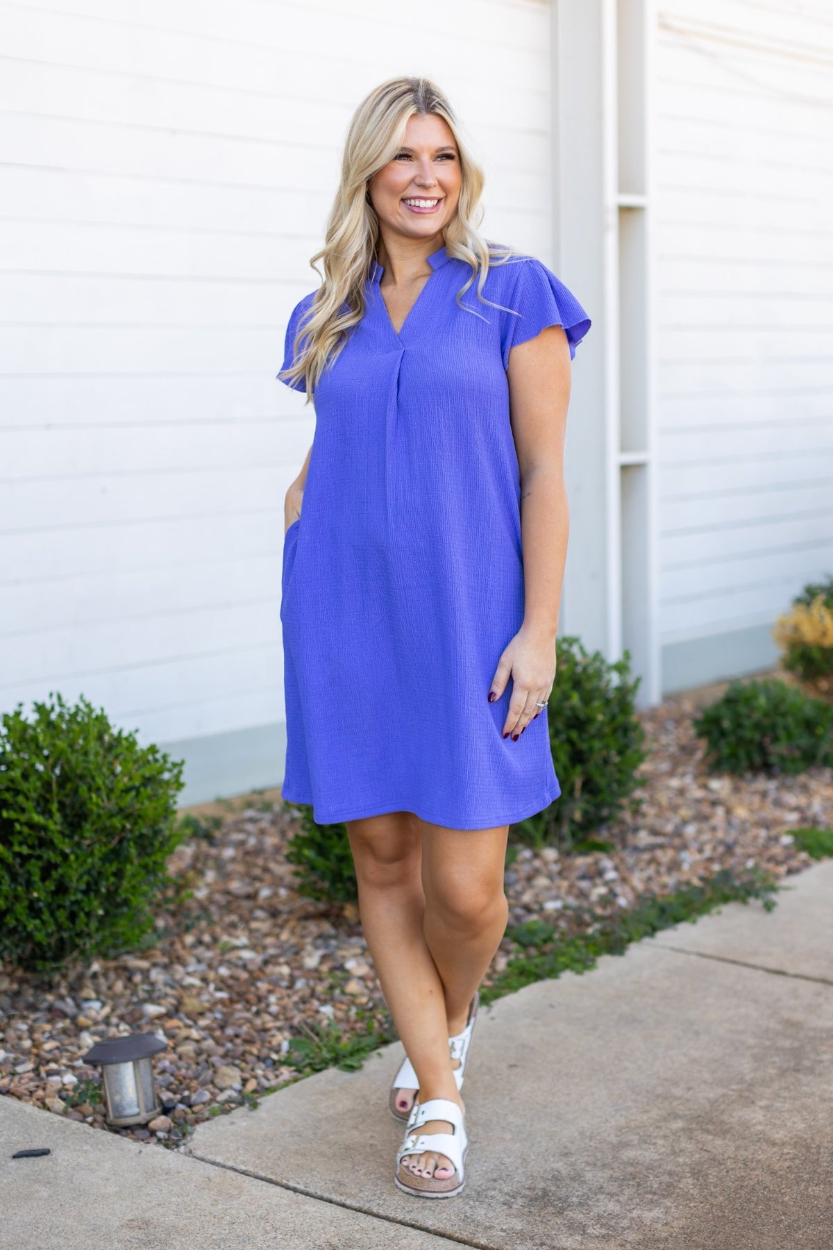 The Nicole Dress - Purple