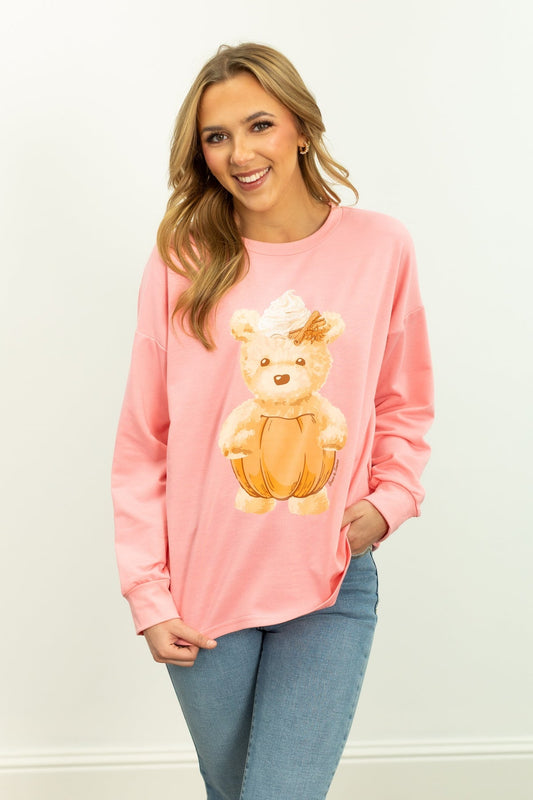 The Pumpkin Spice Teddy Sweatshirt
