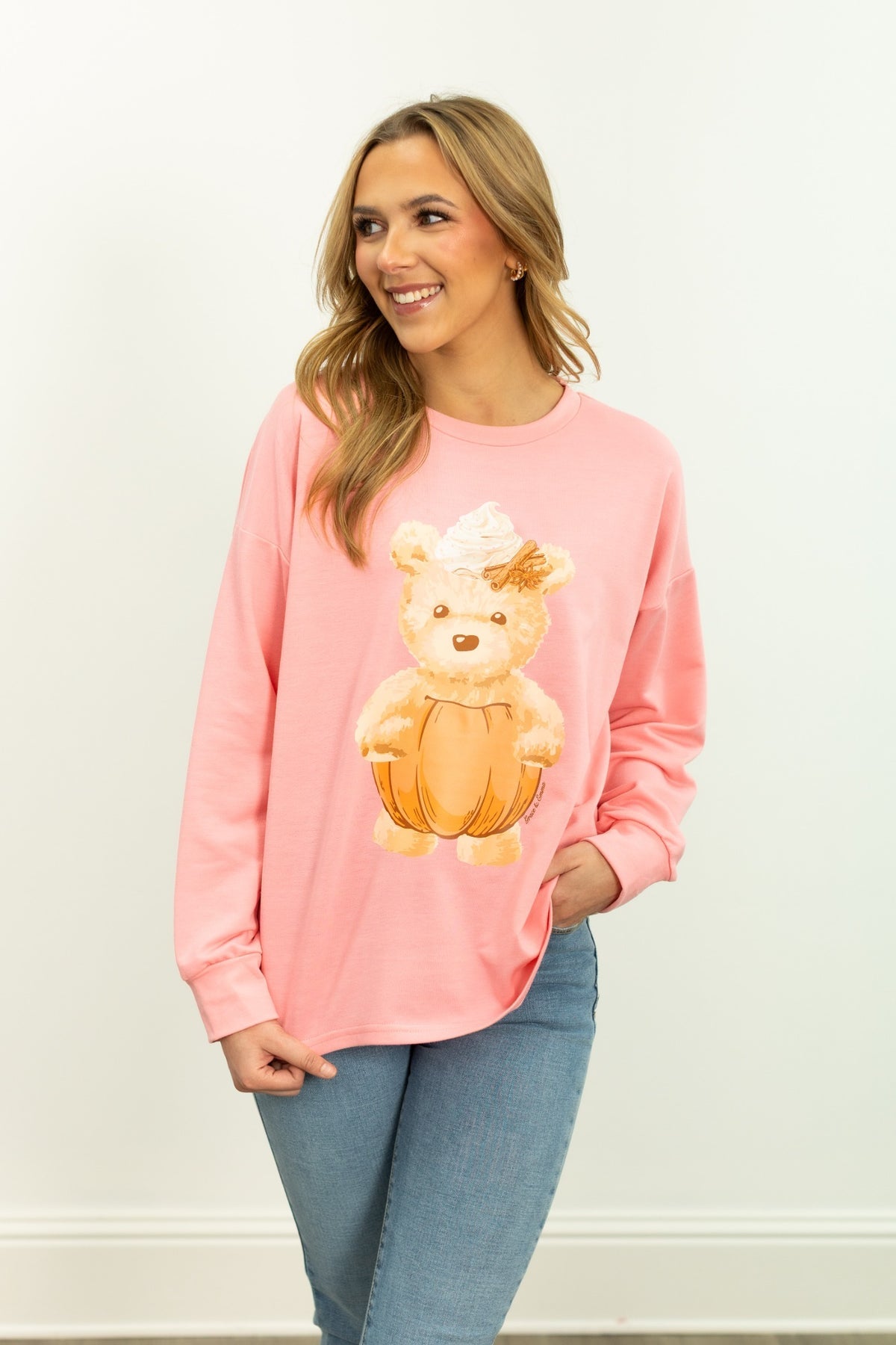 The Pumpkin Spice Teddy Sweatshirt