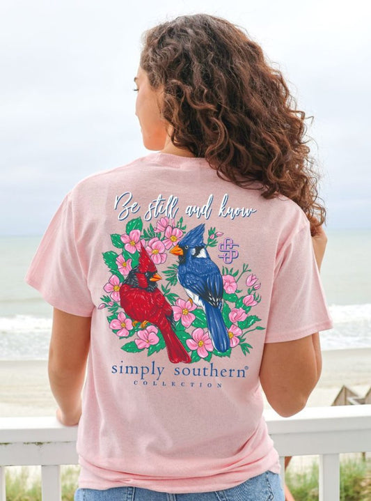 Simply Southern - Be Still and Know SS Tee - 2024