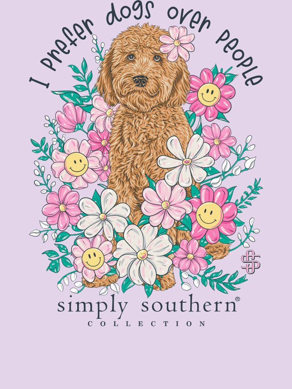 Simply Southern - I Prefer Dogs Over People SS Tee - 2024