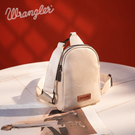 Montana West - Wrangler Sling Bag/Crossbody/Chest Bag - Tan