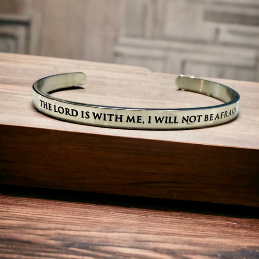 The Scripture Bangle : The Lord is With Me