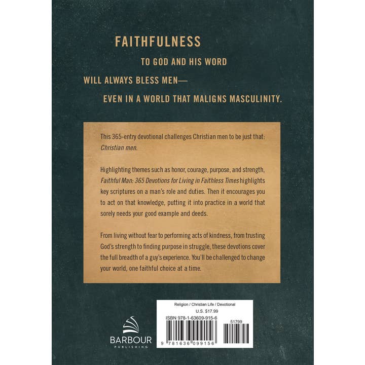 Faithful Man Devotional