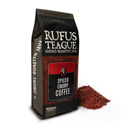 Rufus Teague Smoke-Roasted Java - Spiced Cherry Coffee - 12oz