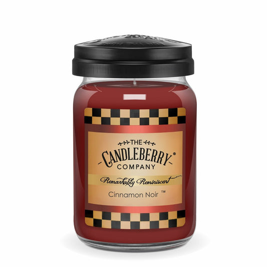 Candleberry Cinnamon Noir™ Large Jar Candle
