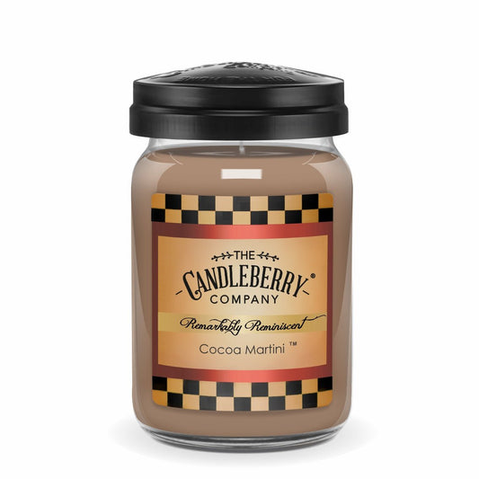 Candleberry Cocoa Martini™ Large Jar Candle