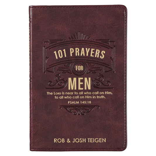 101 Prayers for Men - Faux Leather