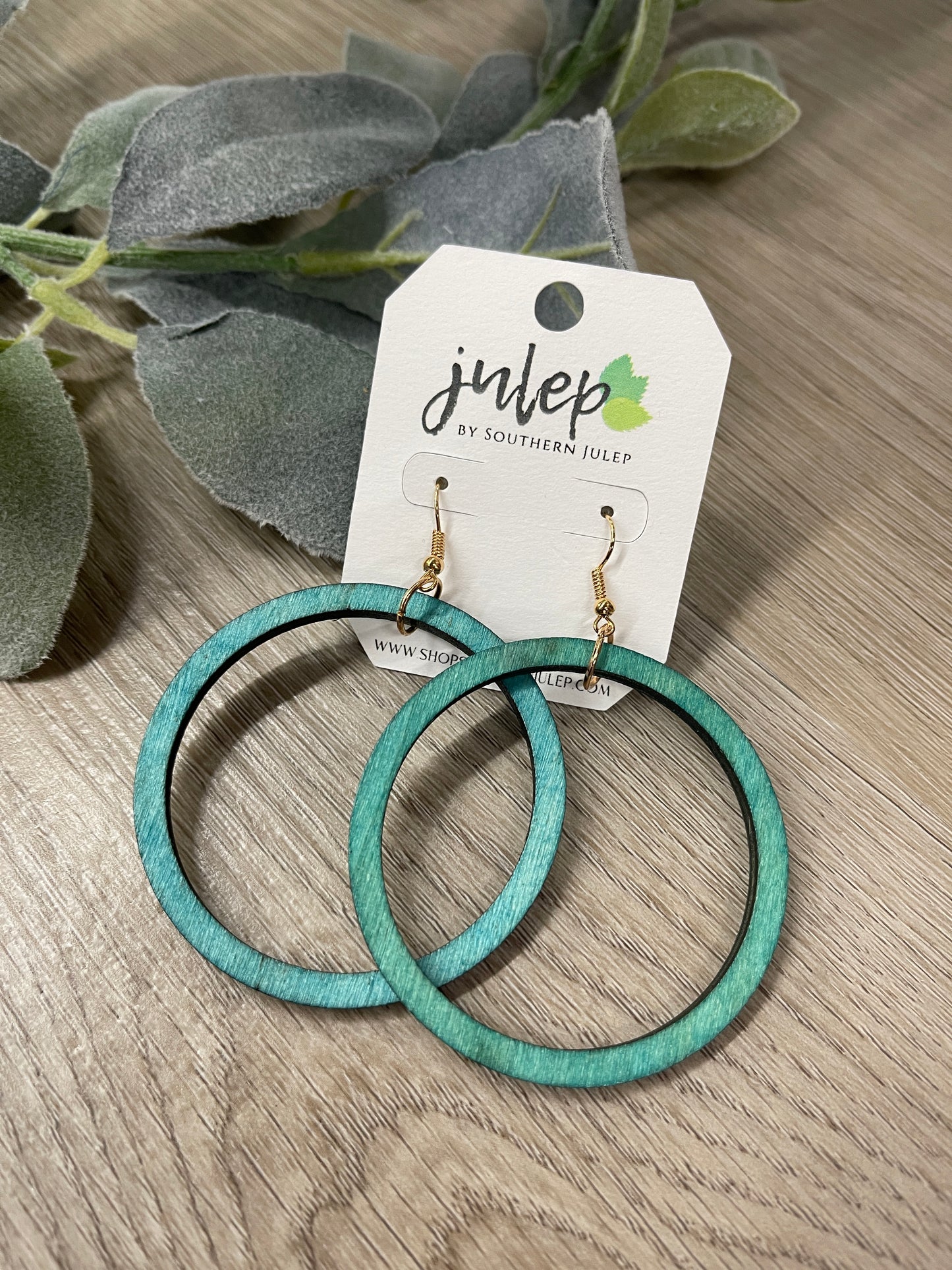 The Jaynie Earrings - Teal