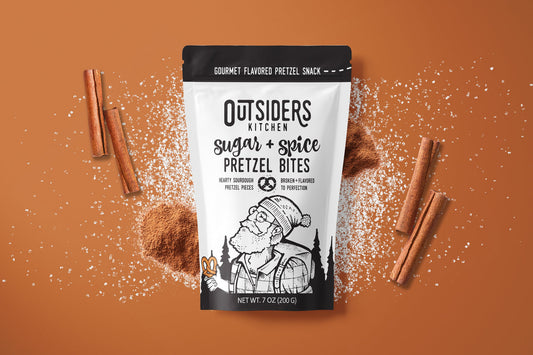 Outsiders Kitchen - Sugar + Spice Pretzel Bites