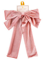 Simply Southern - Velvet Bow - Pink