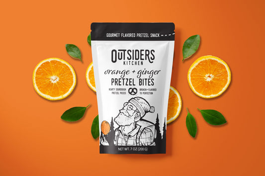 Outsiders Kitchen - Orange + Ginger Pretzel Bites
