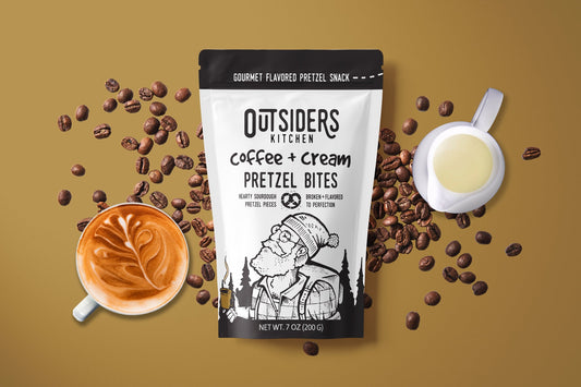 Outsiders Kitchen - Coffee + Cream Pretzel Bites