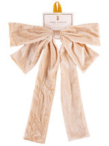 Simply Southern - Velvet Bow - Cream