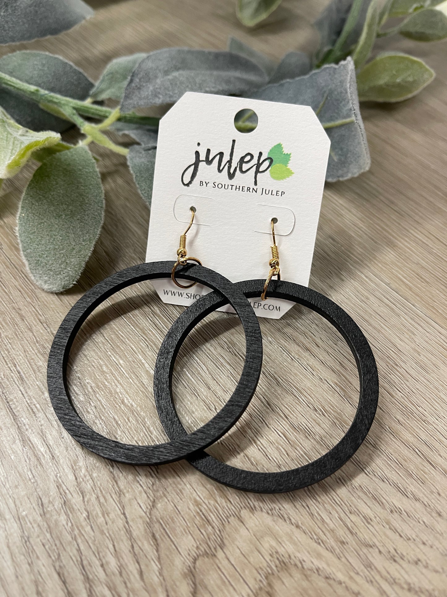 The Jaynie Earrings - Black