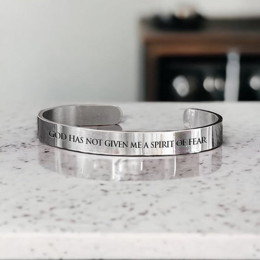 The Scripture Bangle : Spirit of Fear