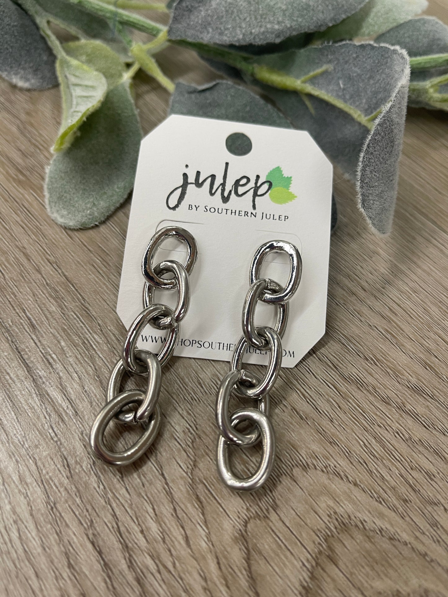 The Hayli Earrings - Silver