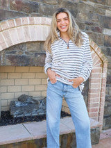 Simply Southern - Luxe Pullover - Pavement