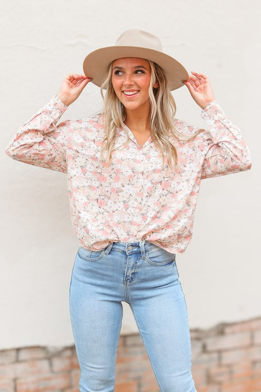 The Kathryn Top - Floral