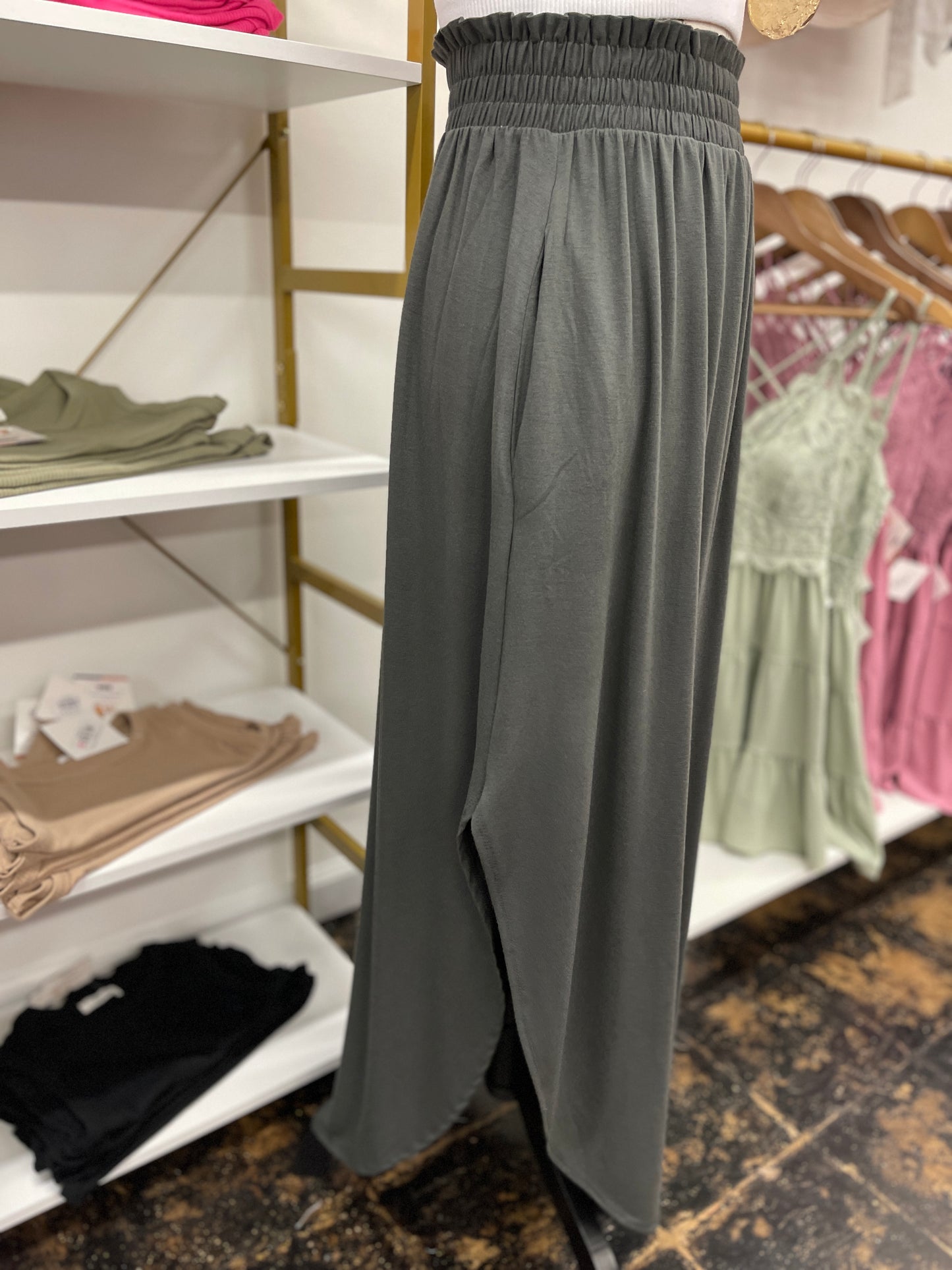 The Amara Maxi Skirt - Ash