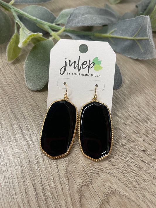 The Nina Earrings - Black