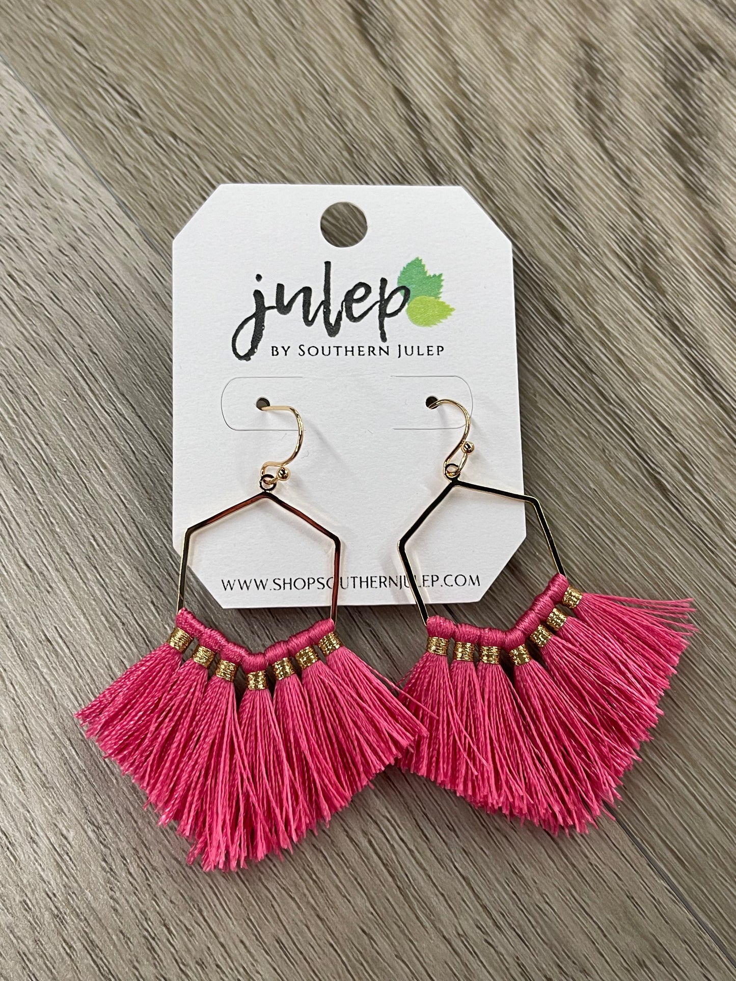 FINAL SALE - The Brenna Earrings - Light Fuchsia