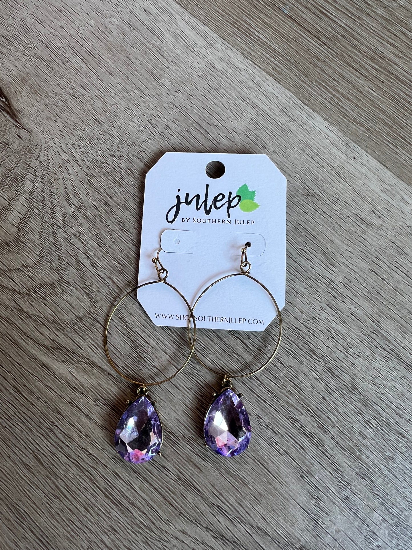 The Chelle Earrings - Lavender