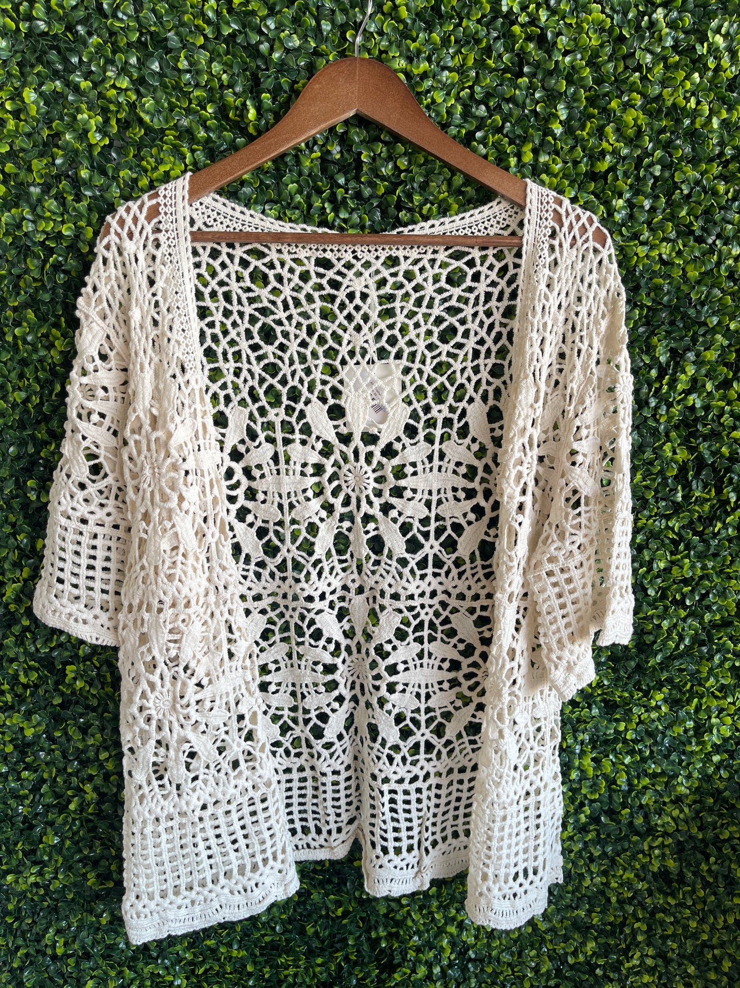 The Jolie Crochet Lace Kimono