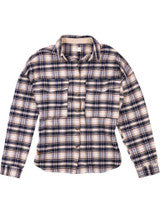 Simply Southern - Plaid Shacket - Navy