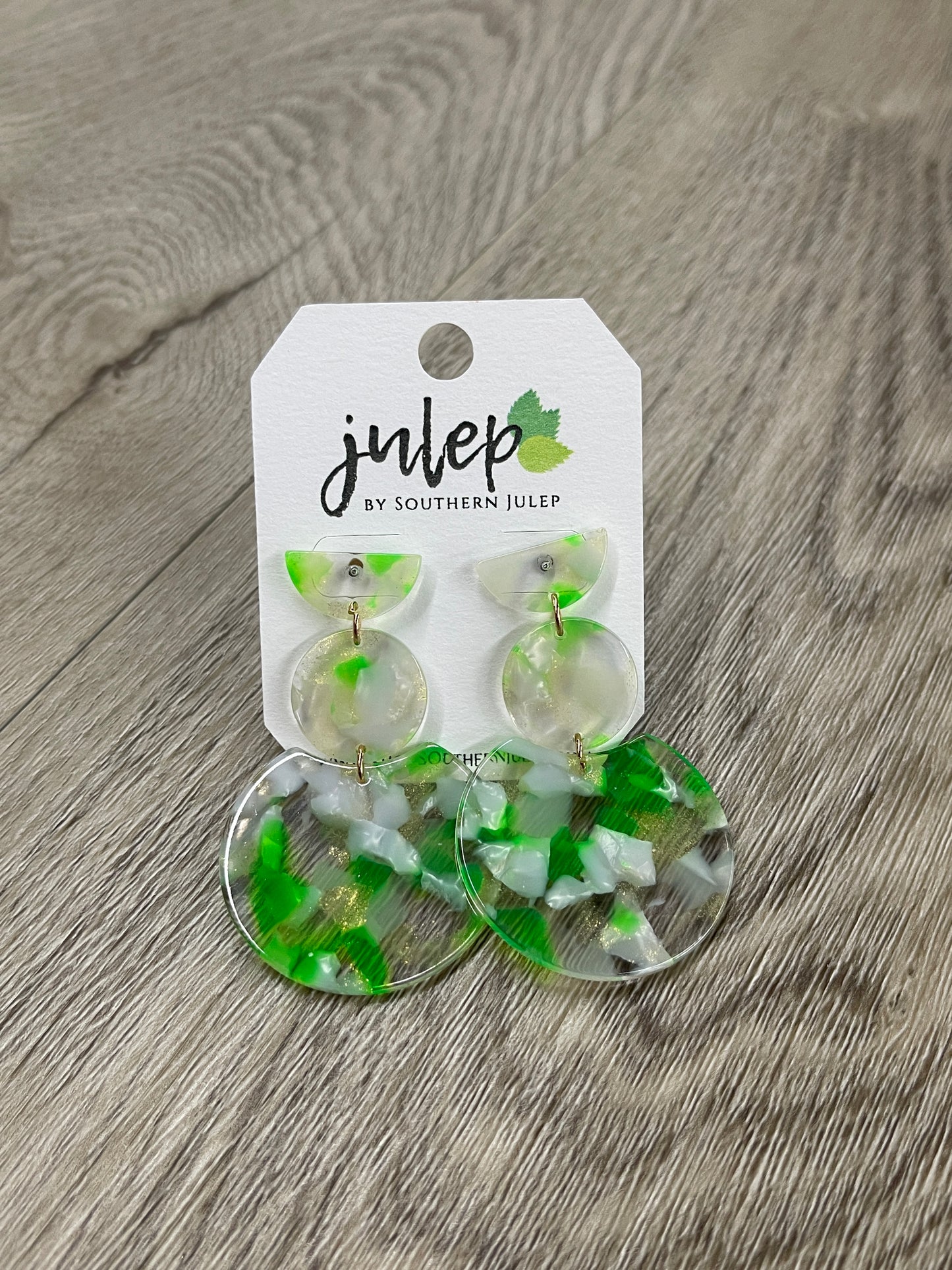 The Jada Earrings - Green
