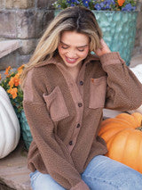 Simply Southern - Soft Shacket - Brown