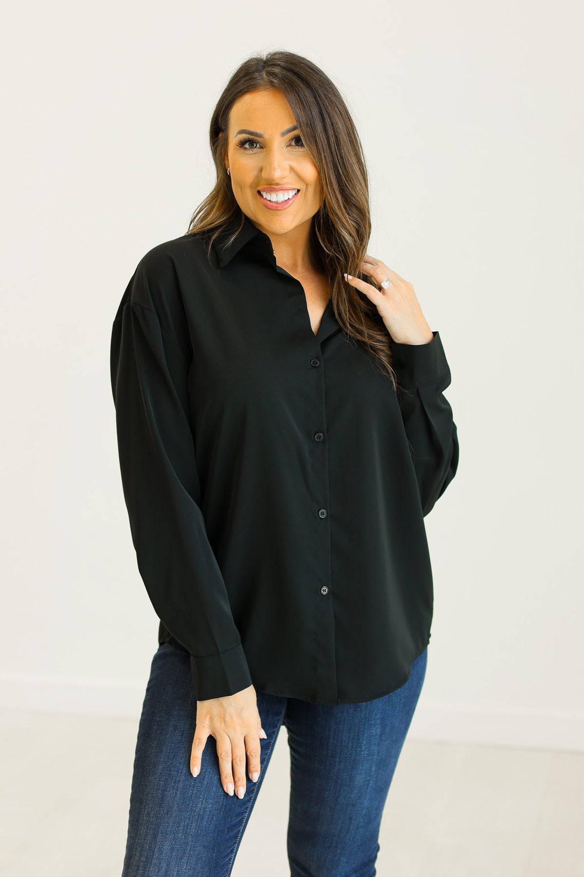 The Kathryn Top - Classic Black