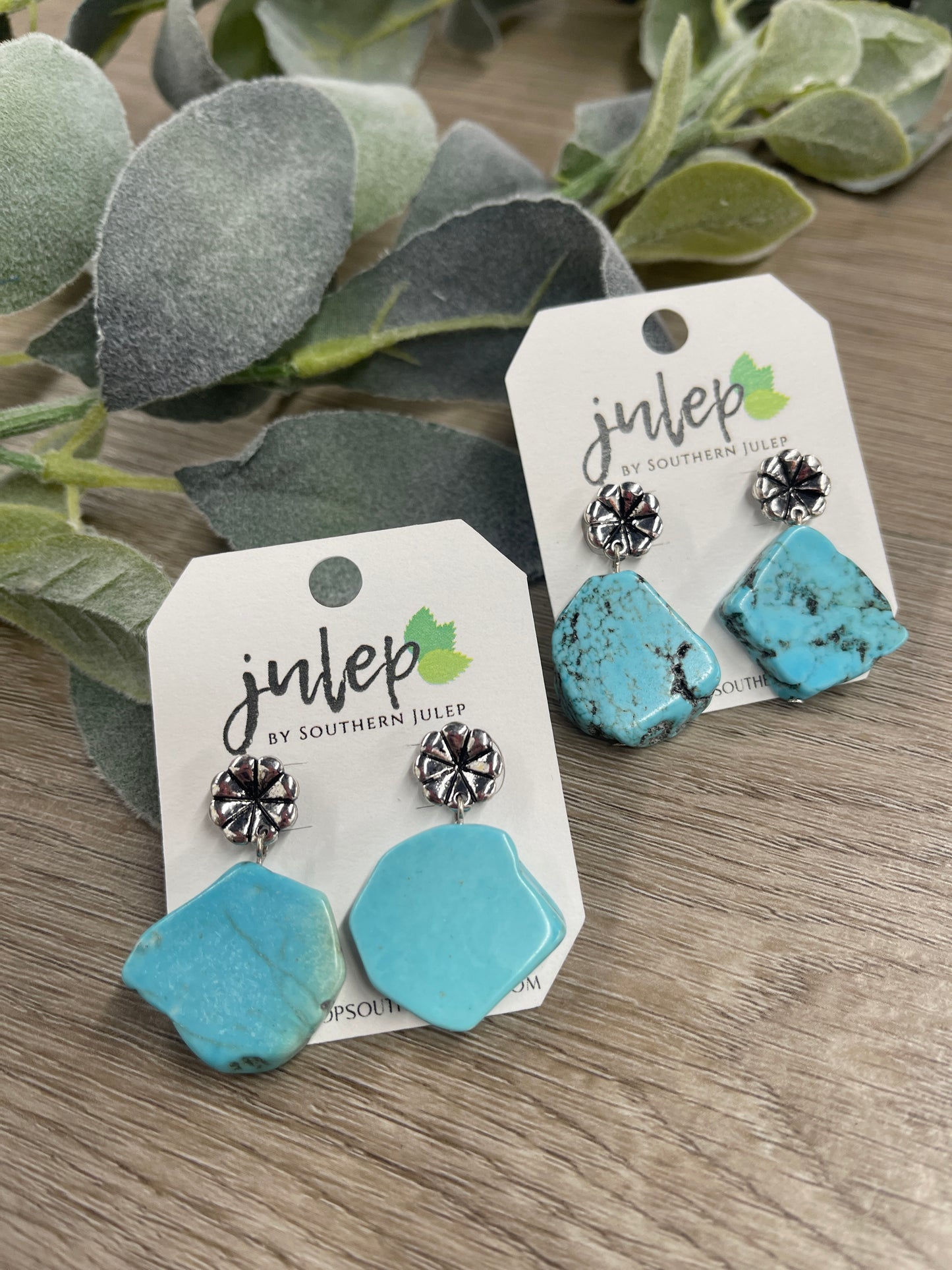 The Koe Earrings - Turquoise