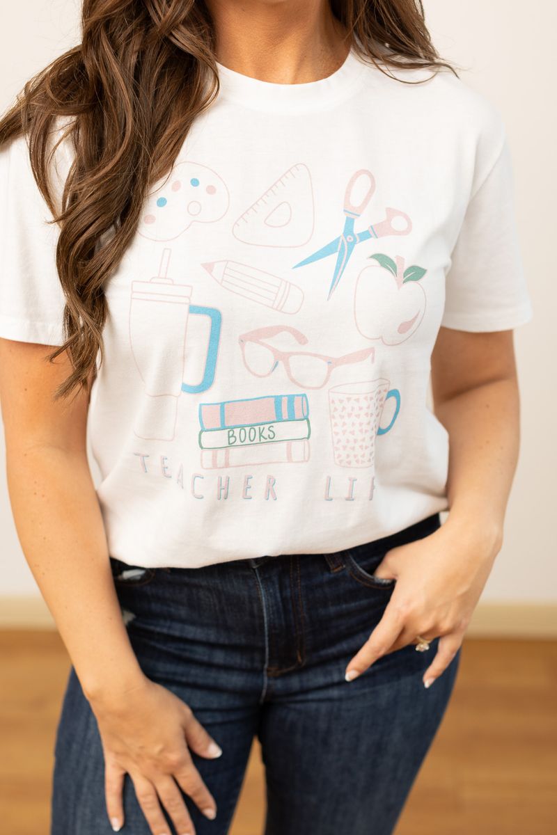 The Teacher Life Graphic Tee