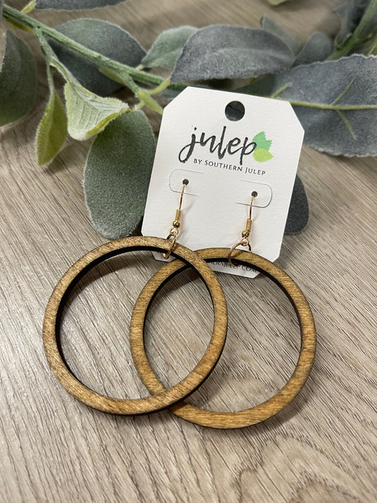 The Jaynie Earrings - Brown