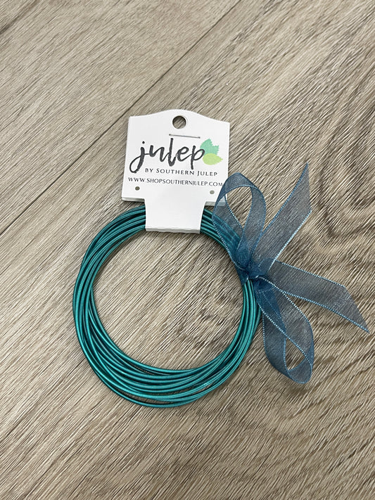 The Alea Guitar String Bracelet - Turquoise