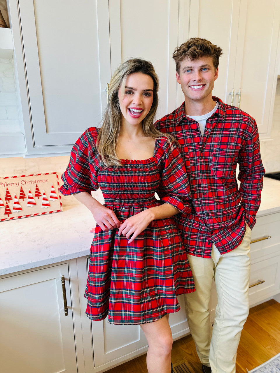 Simply Southern - Plaid Holiday Dress