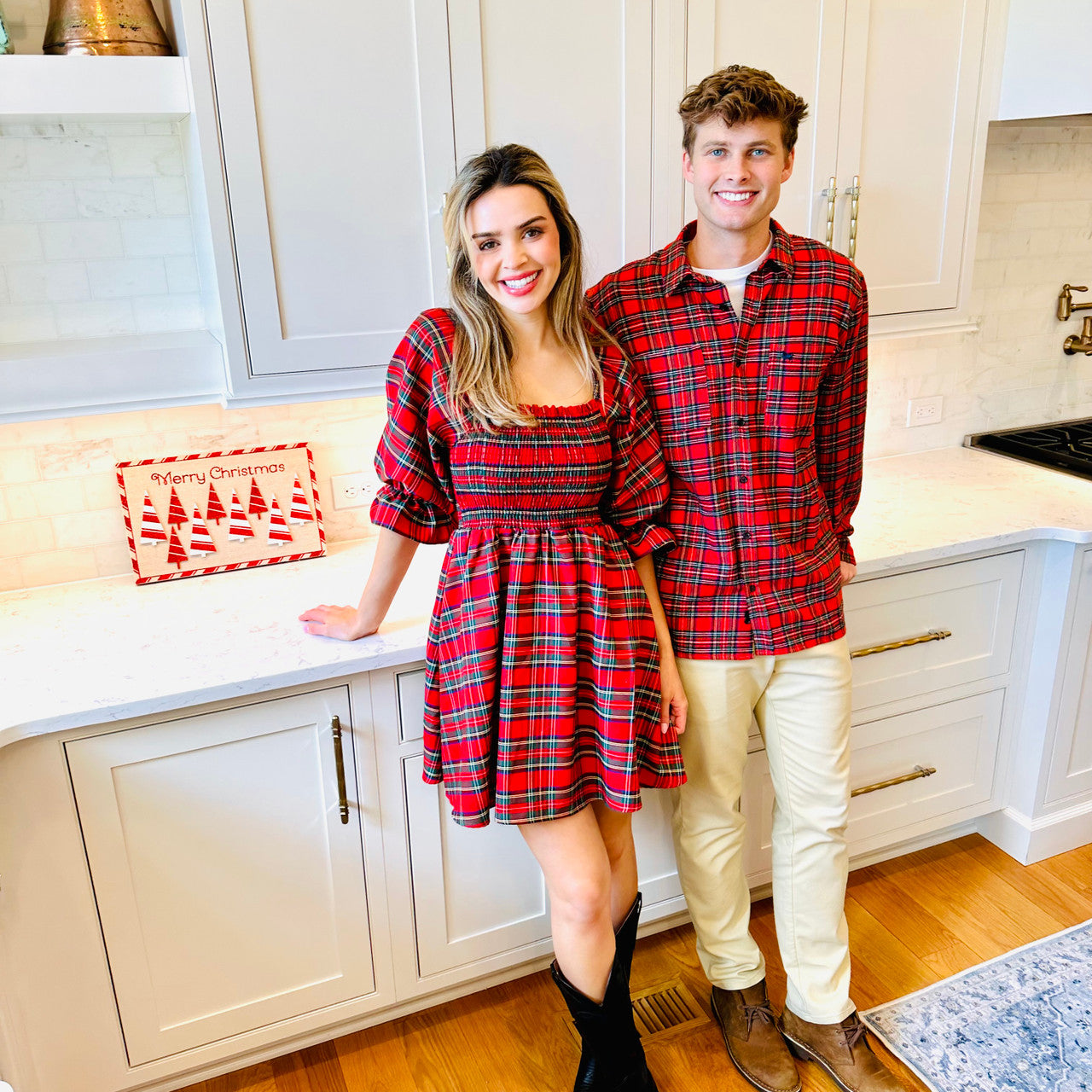 Simply Southern - Plaid Holiday Dress