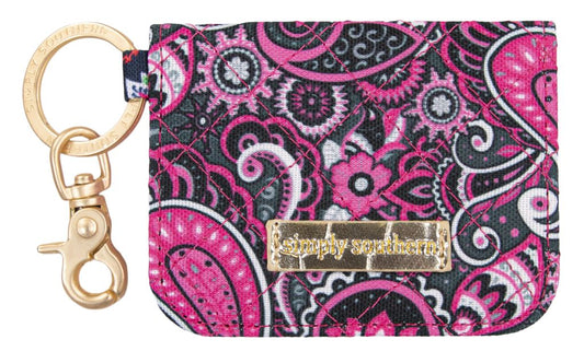 Simply Southern - ID Coin Wallet - Paisley