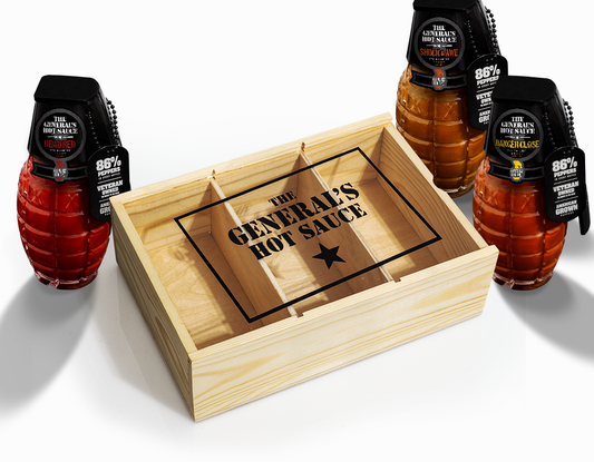 The General's Hot Sauce - 1-Star Gift Box