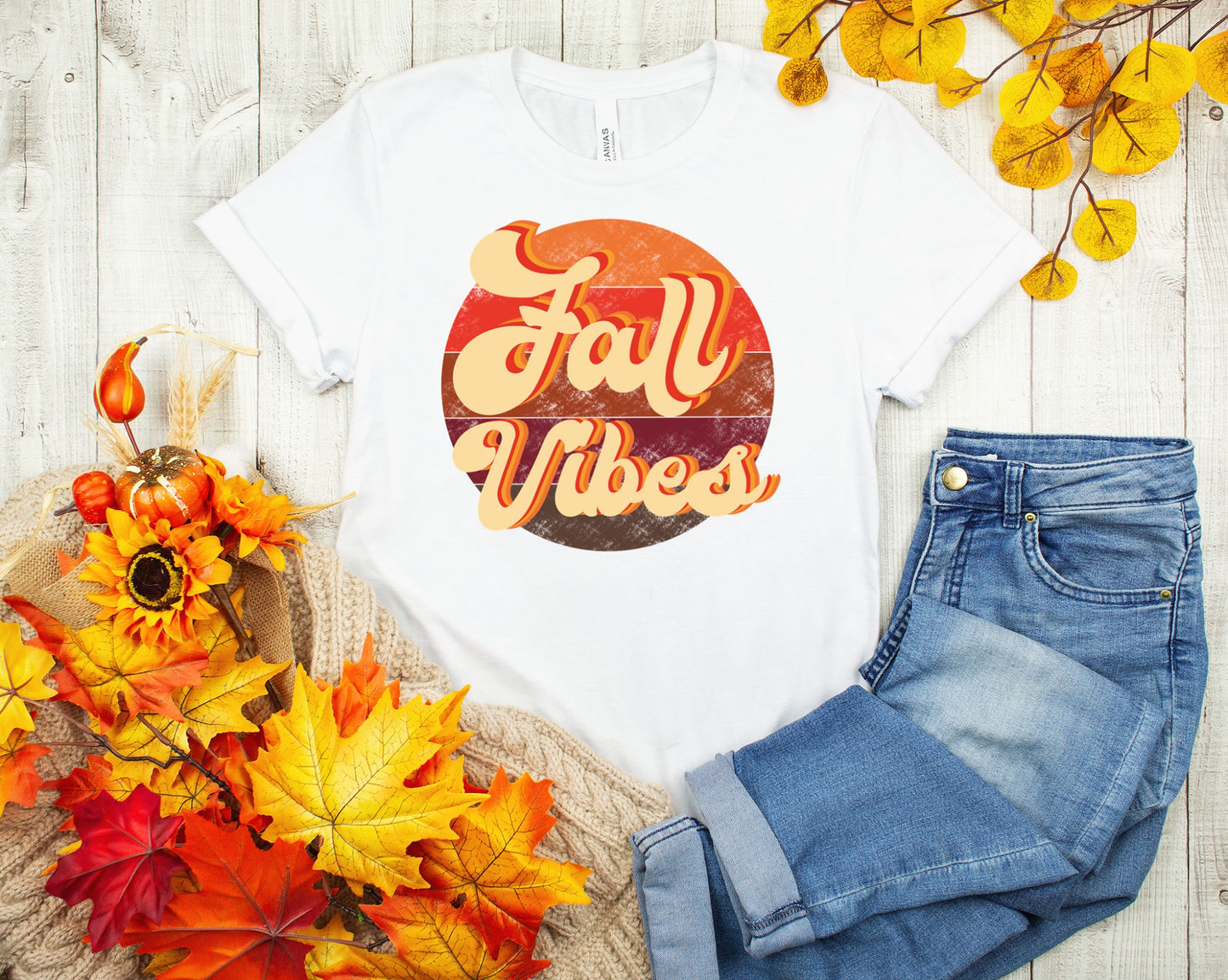 PREORDER - Retro Fall Vibes Boutique Soft Tee