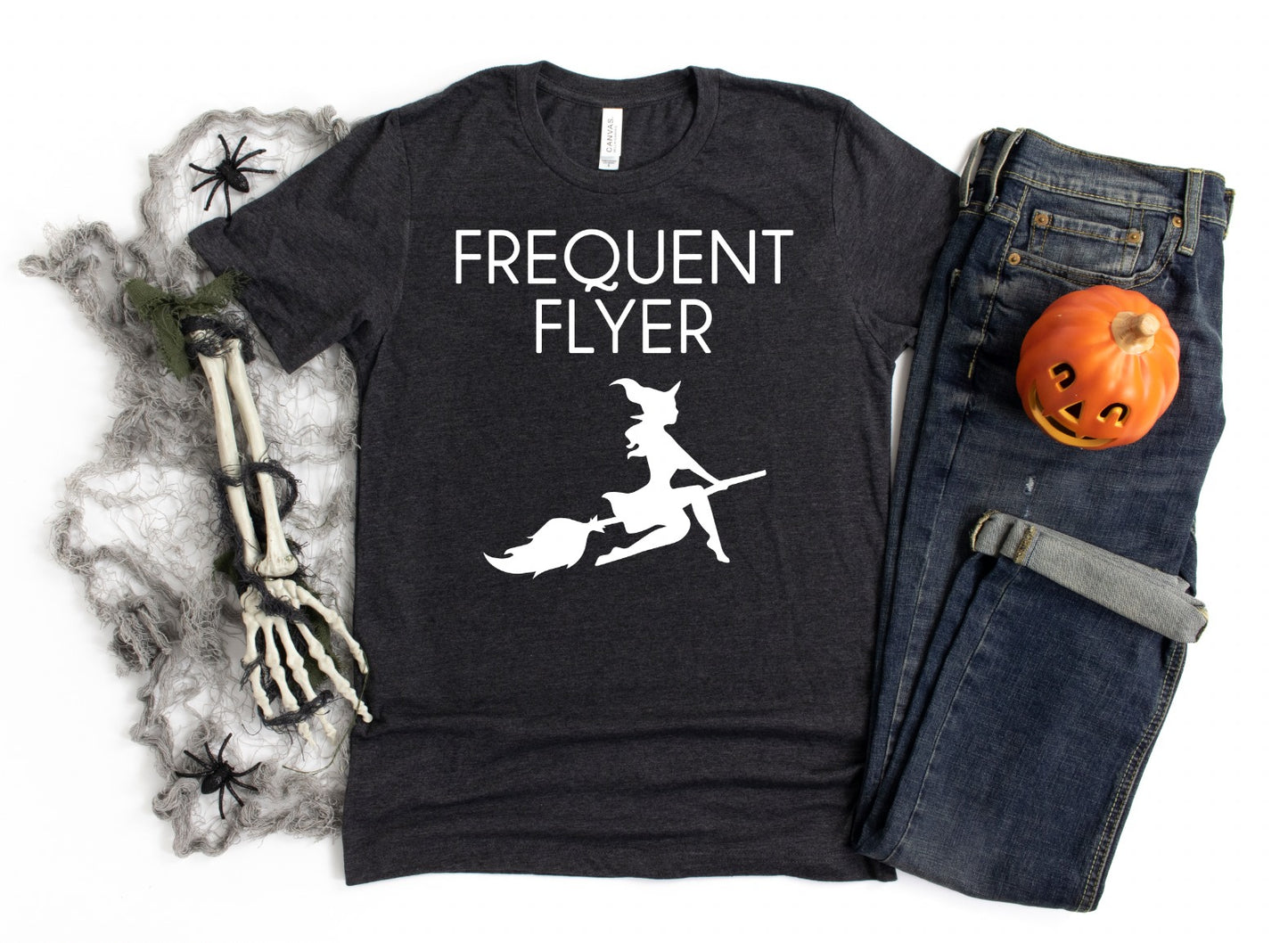 PREORDER- Frequent Flyer Witch Halloween SS Boutique Soft Tee