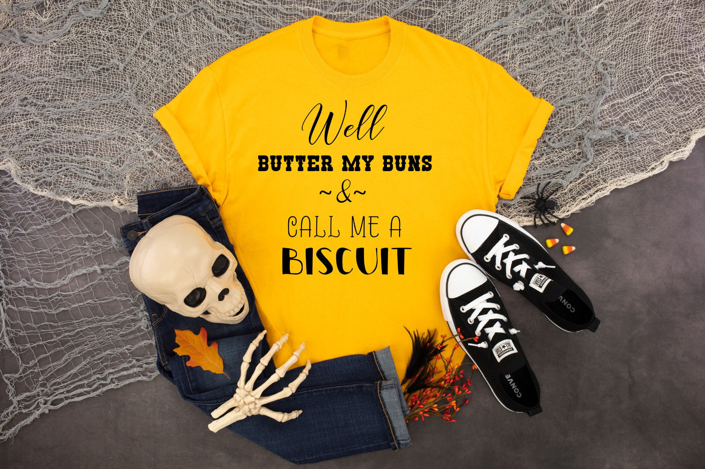 PREORDER - Well Butter My Buns Southern Saying SS Boutique Soft Tee