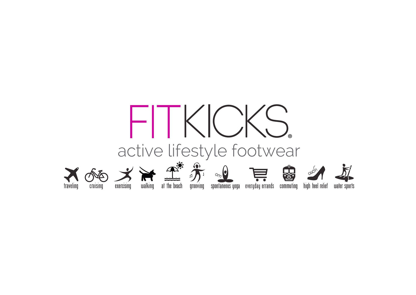 FITKICKS Original Women's Active Lifestyle Shoes - Blue