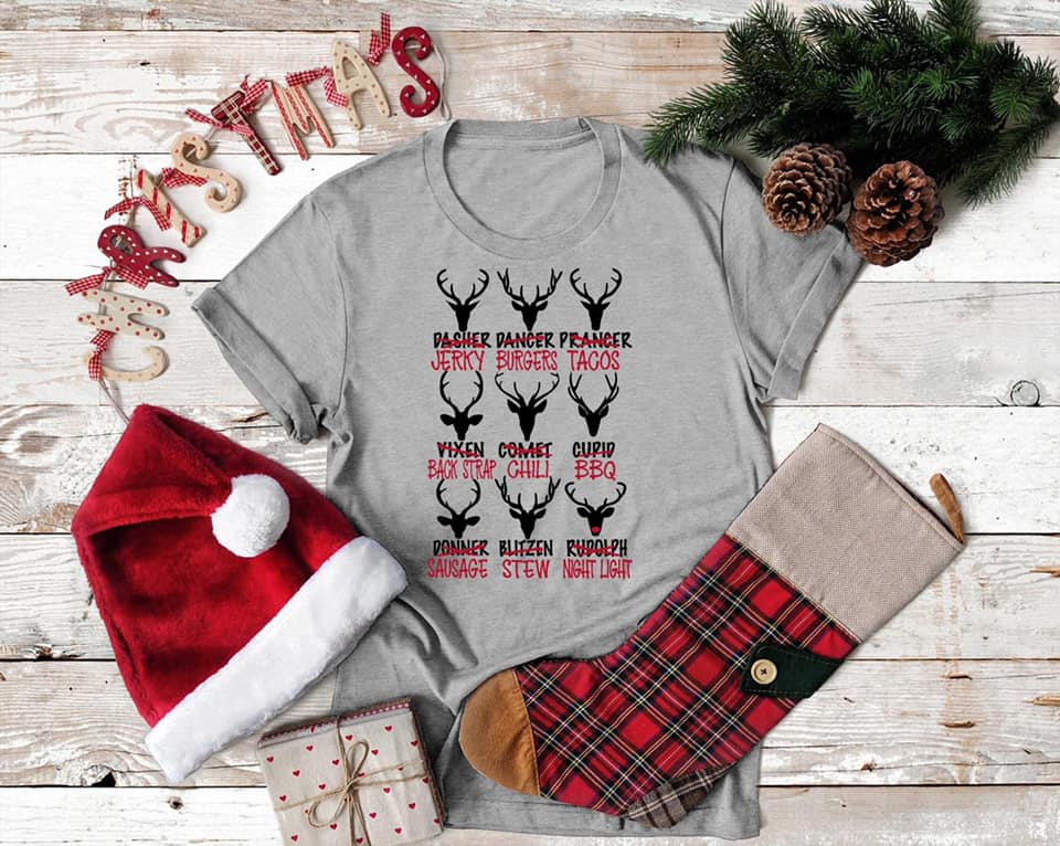 PREORDER- Reindeer Meat Funny SS Boutique Soft Tee