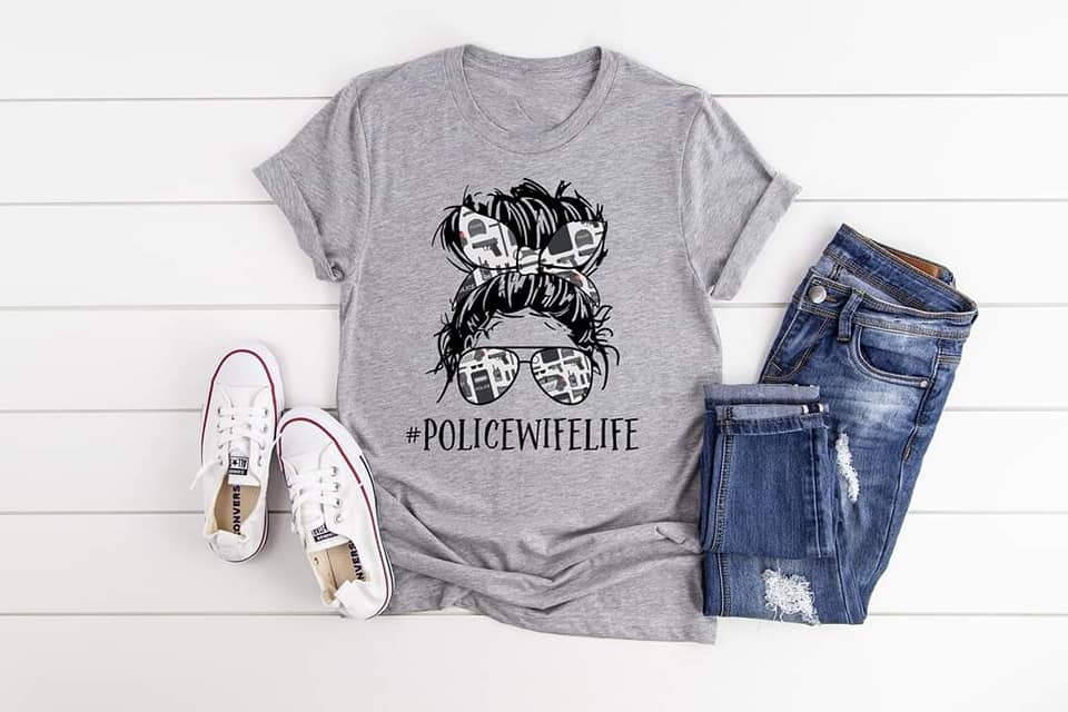 PREORDER - Police Wife Life Boutique Soft Tee