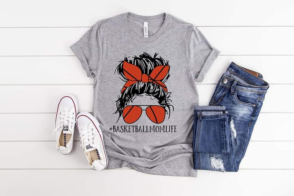 PREORDER - Basketball Mom Life Boutique Soft Tee