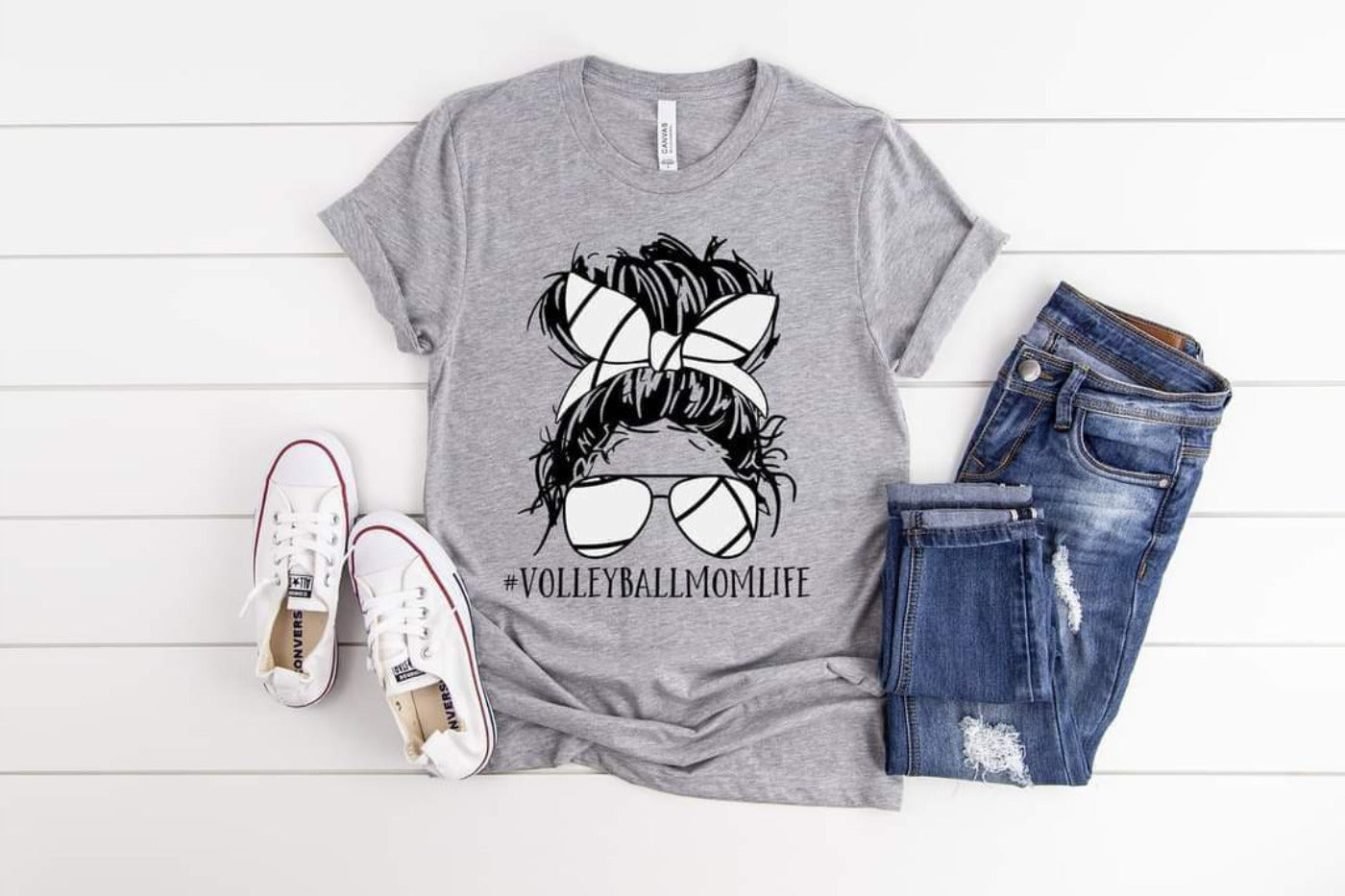 PREORDER - Volleyball Mom Life Boutique Soft Tee